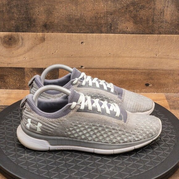 UNDER ARMOUR LIGHTNING 2 WOMENS ATHLETIC SHOES RUNNING WALKING TRAIN GRAY SZ 8.5 - Picture 9 of 9